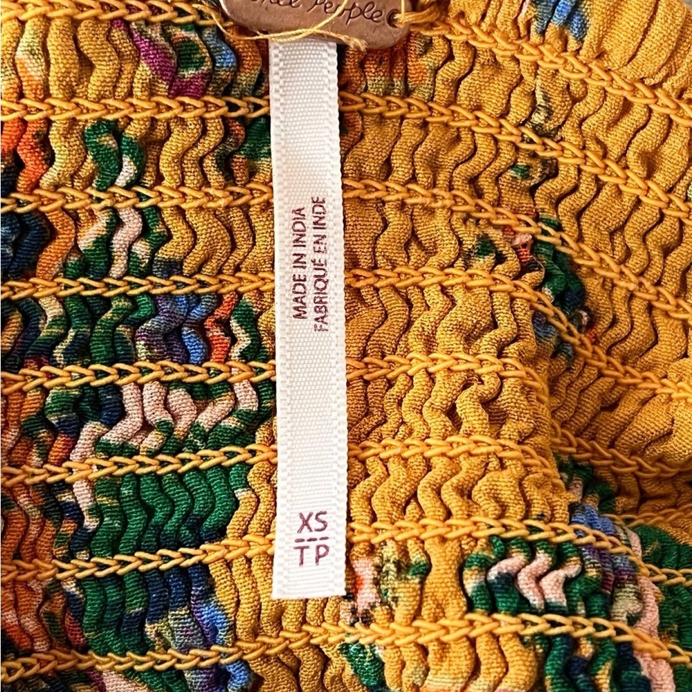 NWOT FP Bali Citrus Skies Jumpsuit - Picture 3 of 5